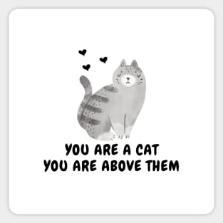 Sarcastic Cat Sticker